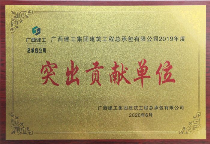 公司2019年凸起贡献单元奖牌。邓灿滨 摄.jpg